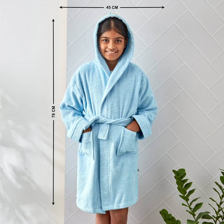 Slate Kids Cotton Bathrobe