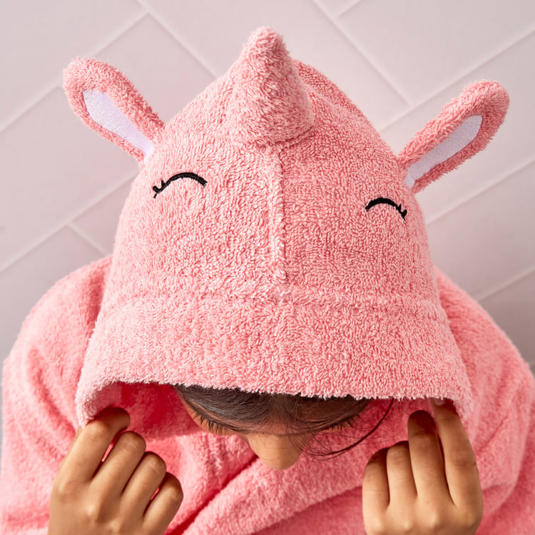 Slate Kids Unicorn Cotton Bathrobe