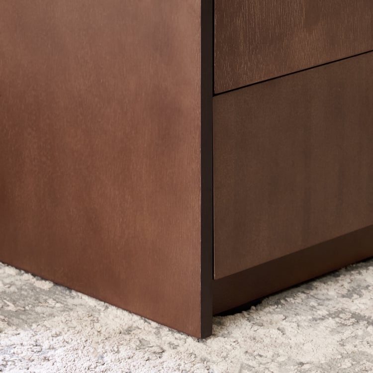 My Bed Denise Chest of 5 Drawers - Walnut