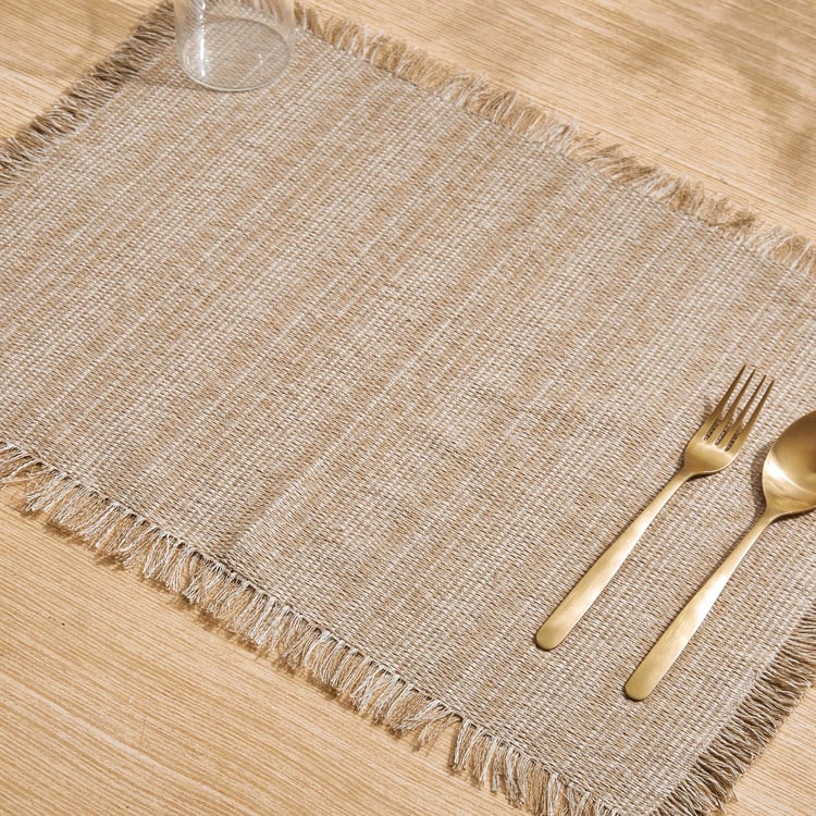 Maison Cotton Fringe Placemat