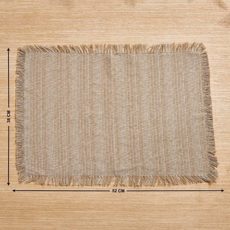 Maison Cotton Fringe Placemat