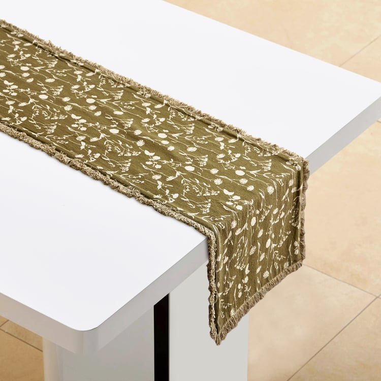Maison Melange Cotton Woven Table Runner