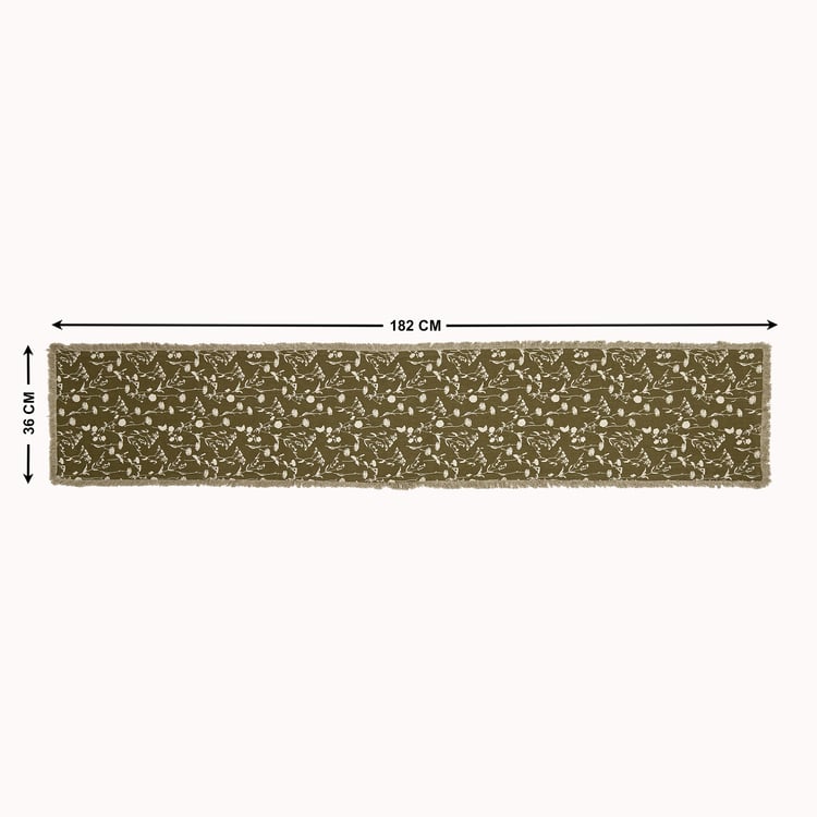 Maison Melange Cotton Woven Table Runner