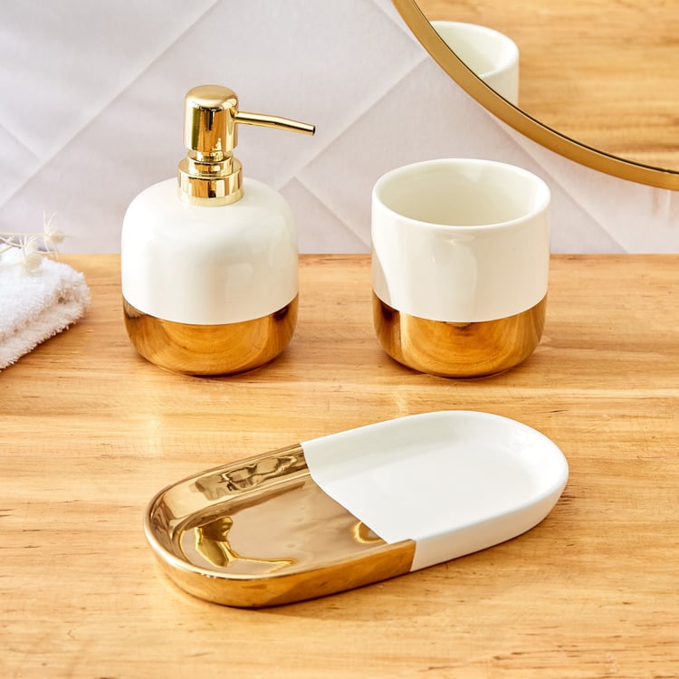 Monique Mystique 3Pcs Ceramic Bathroom Set