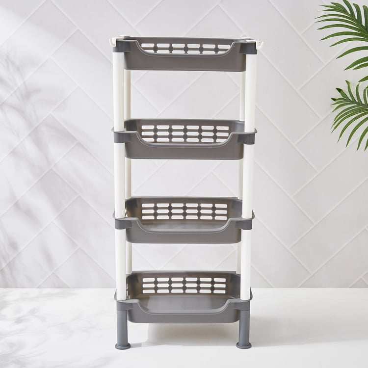 Omnia Roaster Polypropylene 4-Tier Shelf