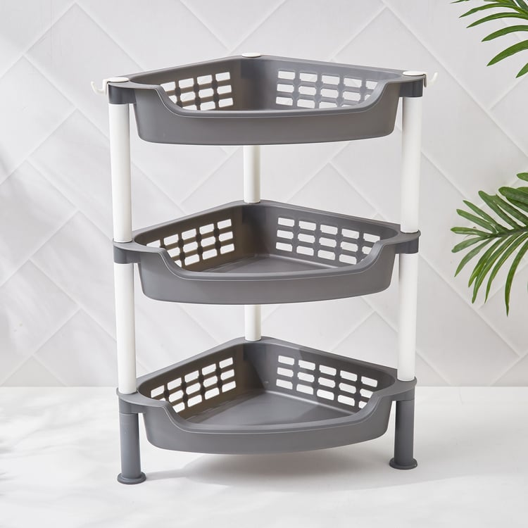 Omnia Roaster Polypropylene 3-Tier Shelf