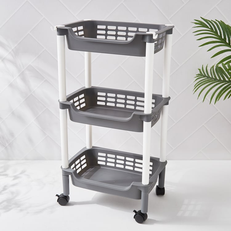 Omnia Roaster Polypropylene 3-Tier Shelf