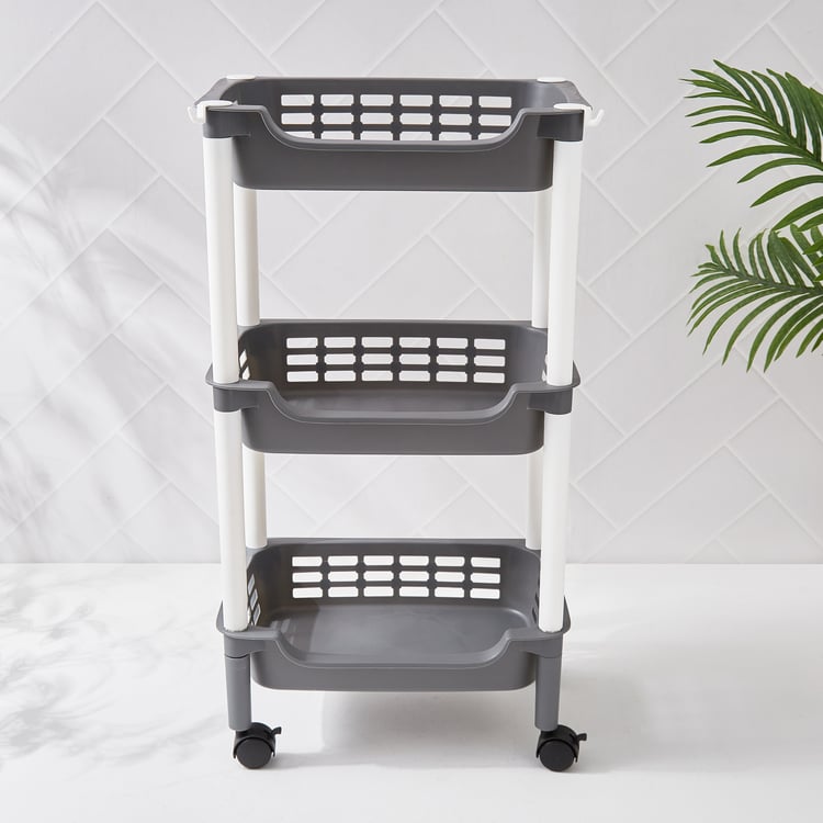 Omnia Roaster Polypropylene 3-Tier Shelf