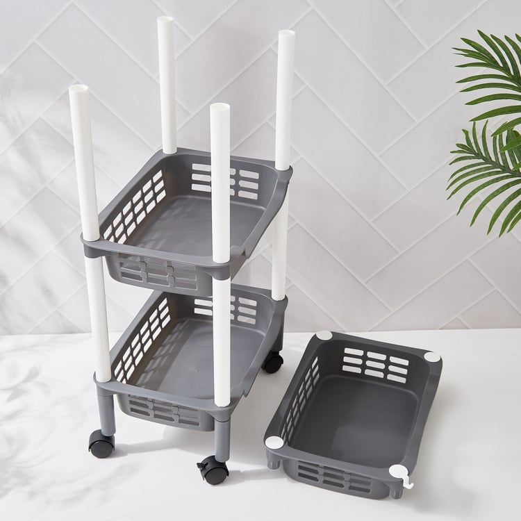 Omnia Roaster Polypropylene 3-Tier Shelf