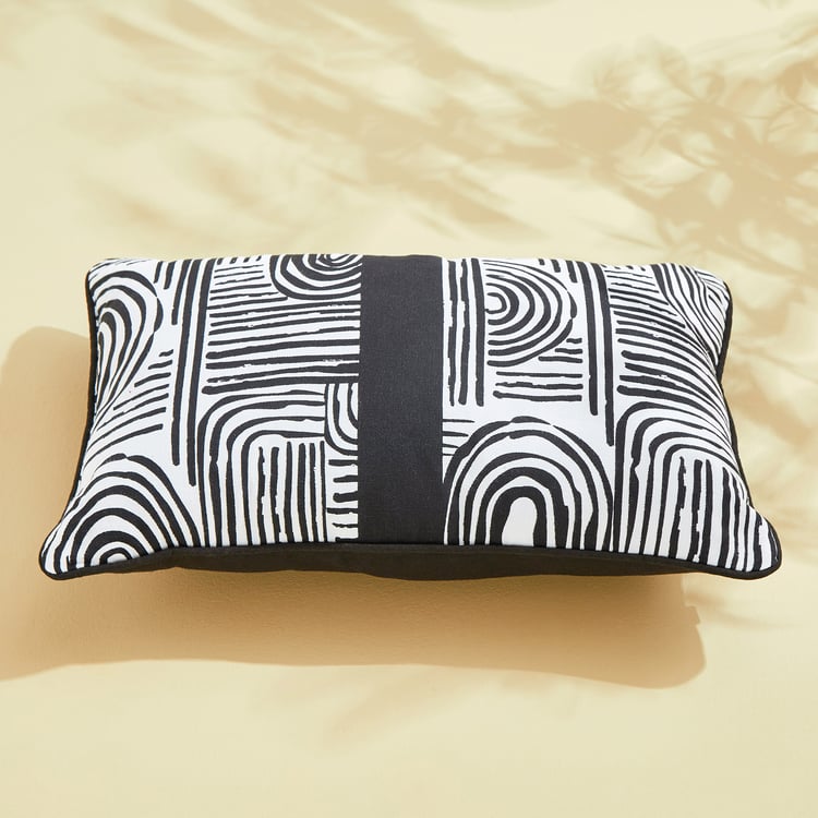 Midnight Melody Printed Filled Cushion - 50x30cm