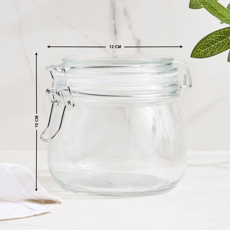 Corsica Shane Glass Storage Jar - 500ml