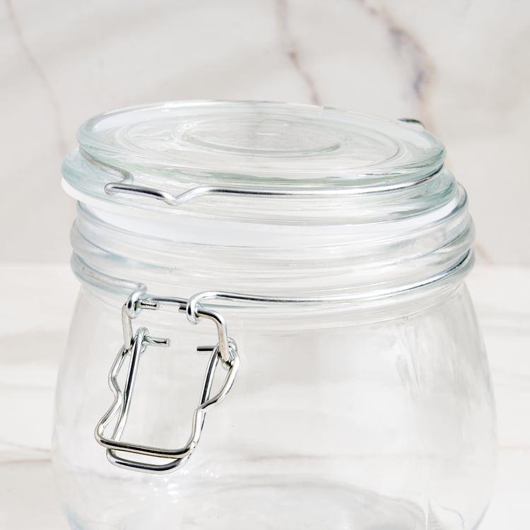 Corsica Shane Glass Storage Jar - 500ml