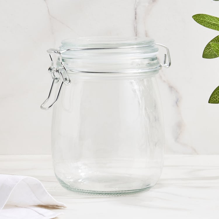 Corsica Shane Glass Storage Jar - 800ml