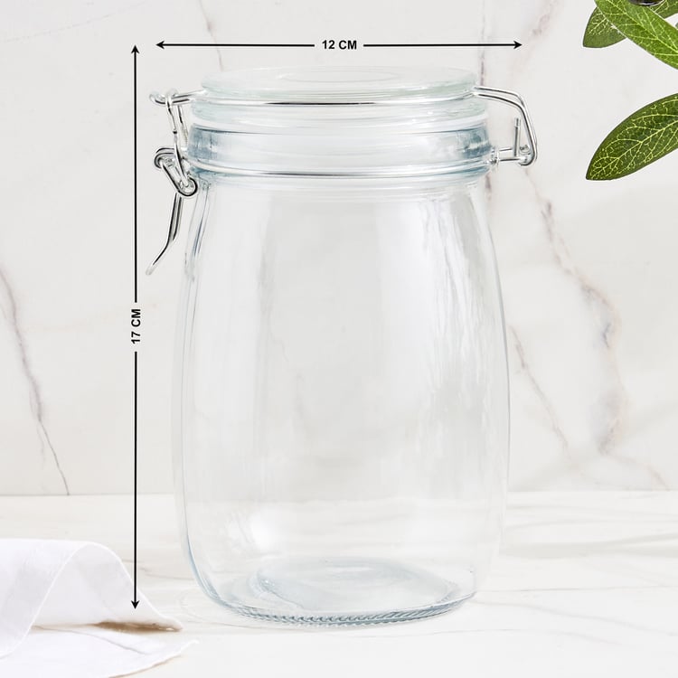 Corsica Shane Glass Storage Jar - 1L