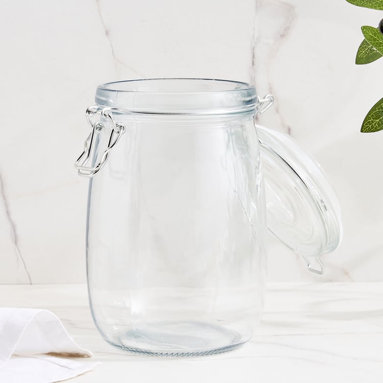 Corsica Shane Glass Storage Jar - 1L