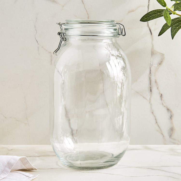 Corsica Shane Glass Storage Jar - 3.1L