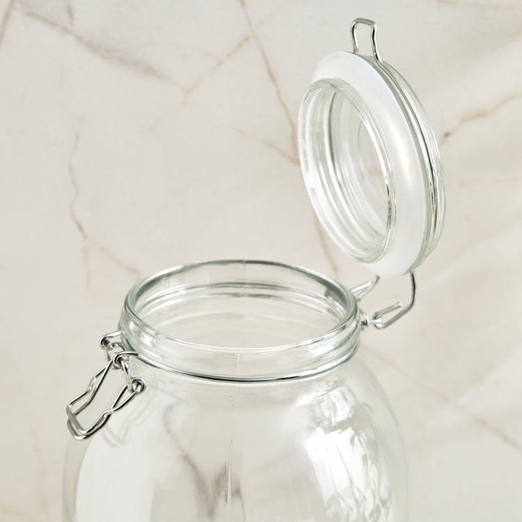 Corsica Shane Glass Storage Jar - 3.1L