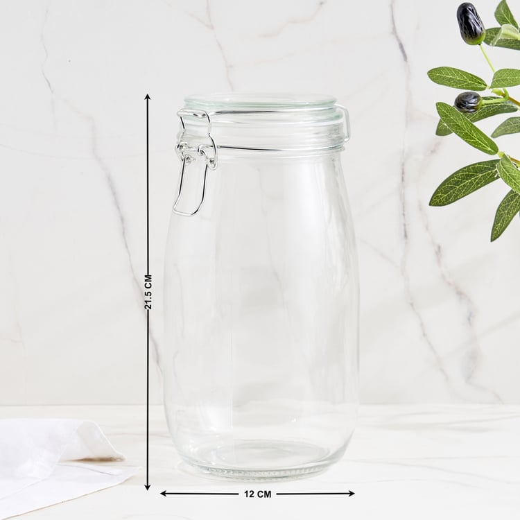 Corsica Shane Glass Storage Jar - 1.5L