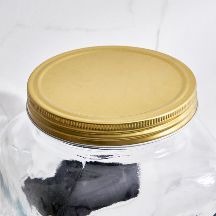 Corsica Rooney Glass Dispenser with Stand - 3L