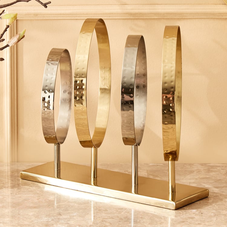 Eternity Viva Metal Ring Table Accent