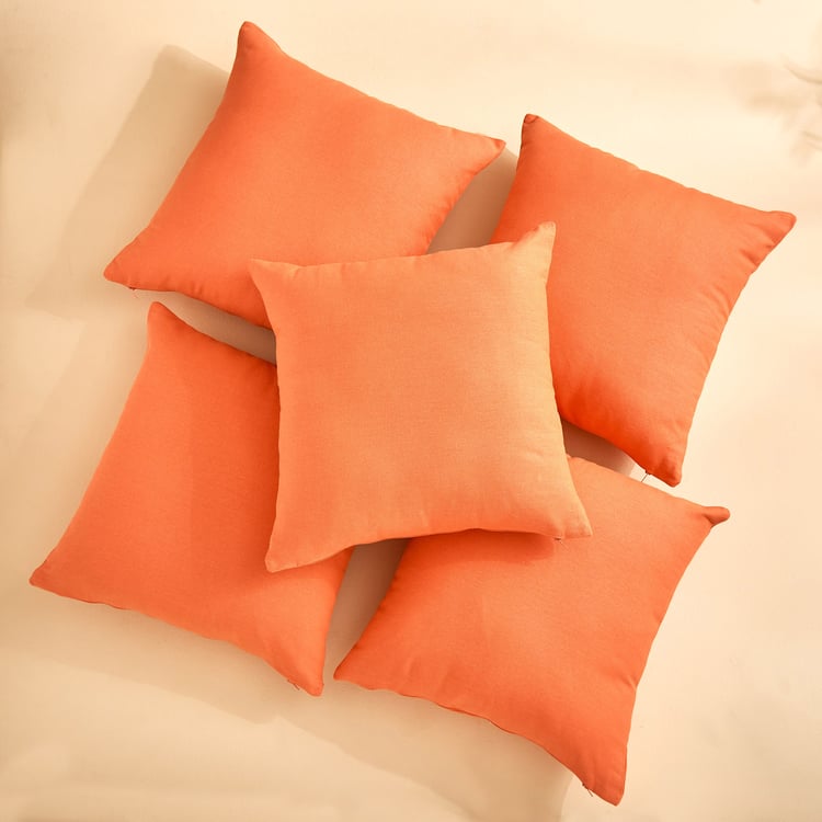 Pacific Vera Set of 5 Solid Cushion Covers - 40x40cm