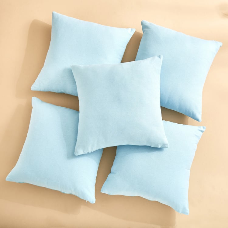 Pacific Vera Set of 5 Solid Cushion Covers - 40x40cm