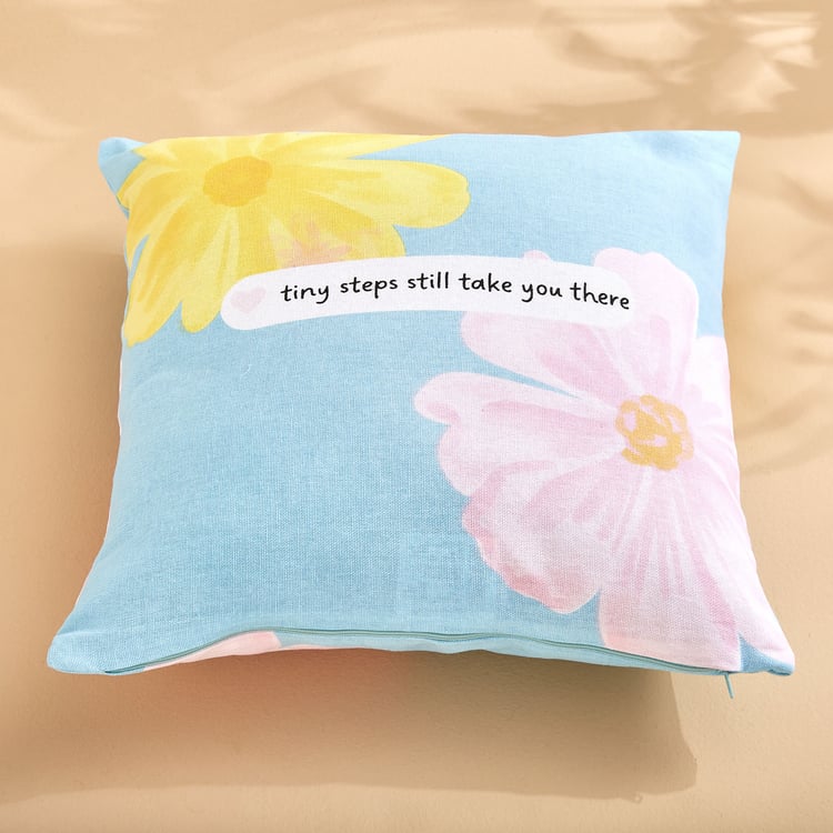 Pacific Vera Tiny Steps Set of 5 Printed Cushion Covers - 40x40cm