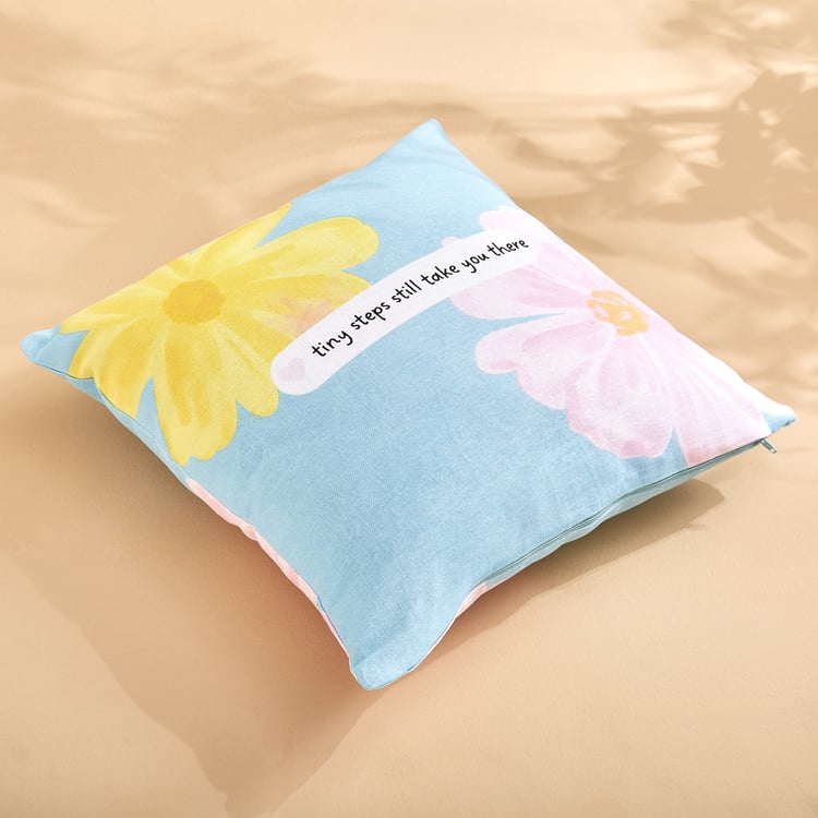 Pacific Vera Tiny Steps Set of 5 Printed Cushion Covers - 40x40cm