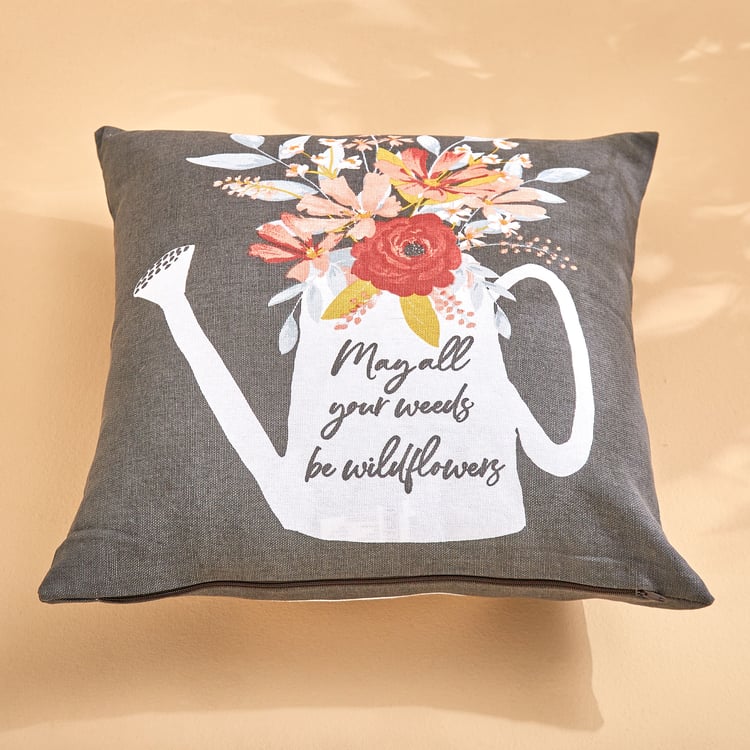 Pacific Vera Wildflower Set of 5 Printed Cushion Covers - 40x40cm