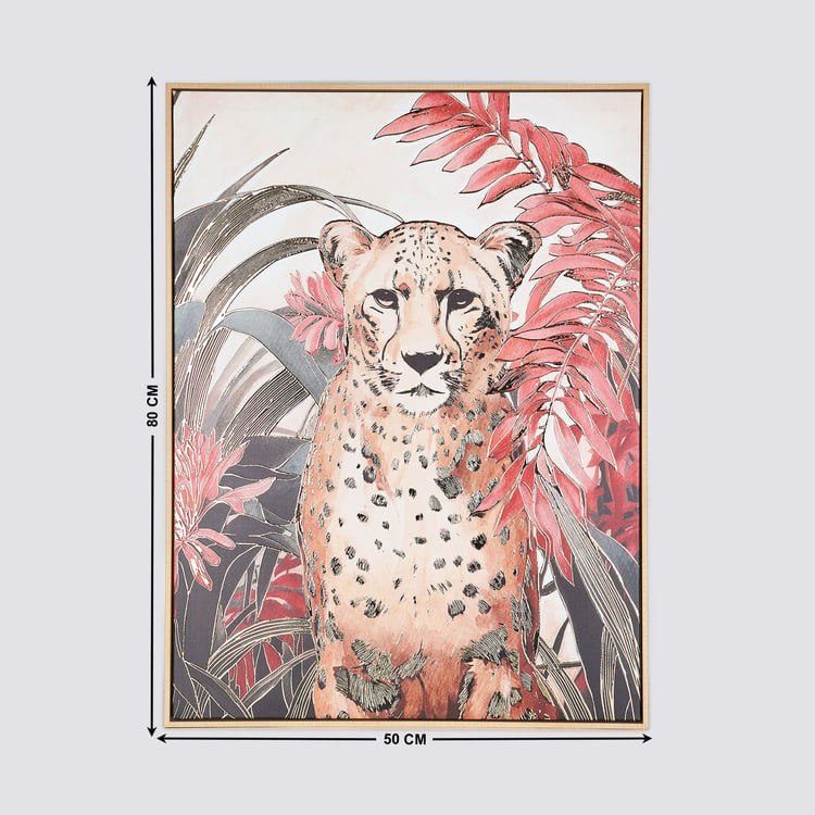 Artistry Wooden Tiger Picture Frame - 50x80cm