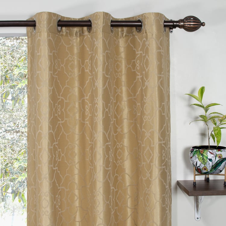 DECO WINDOW Premium Set of 2 Printed Room Darkening Window Curtains