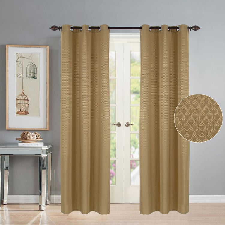 DECO WINDOW Premium Set of 2 Room Darkening Door Curtains