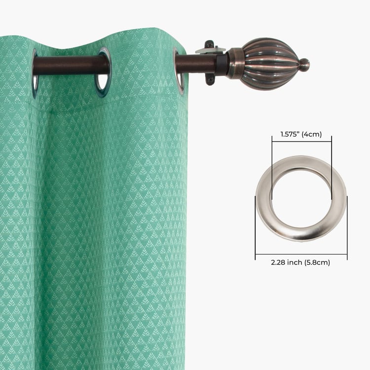 DECO WINDOW Premium Set of 2 Room Darkening Door Curtains
