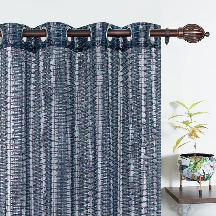 DECO WINDOW Premium Woven Room Darkening Door Curtain