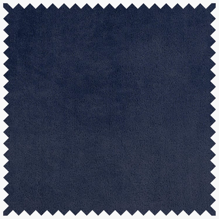 DECO WINDOW Antarctica Blue Set of 2 Blackout Door Curtains - 5ft
