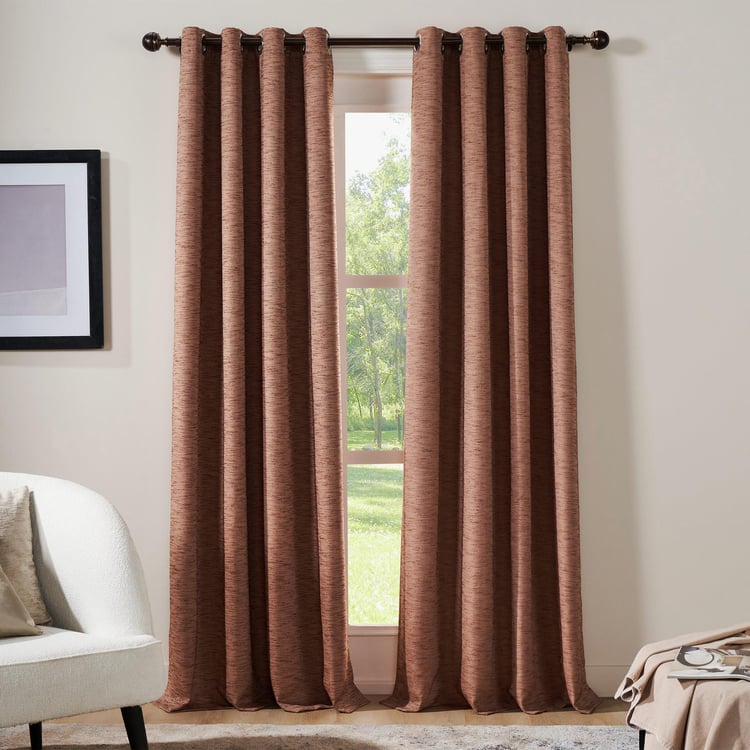 DECO WINDOW Set of 2 Blackout Door Curtains