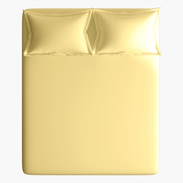 PORTICO Evita Cotton 400TC 3Pcs Super King Bedsheet Set