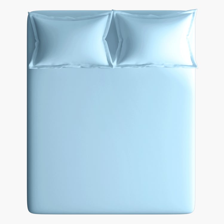 PORTICO Evita Cotton 400TC 3Pcs Super King Bedsheet Set