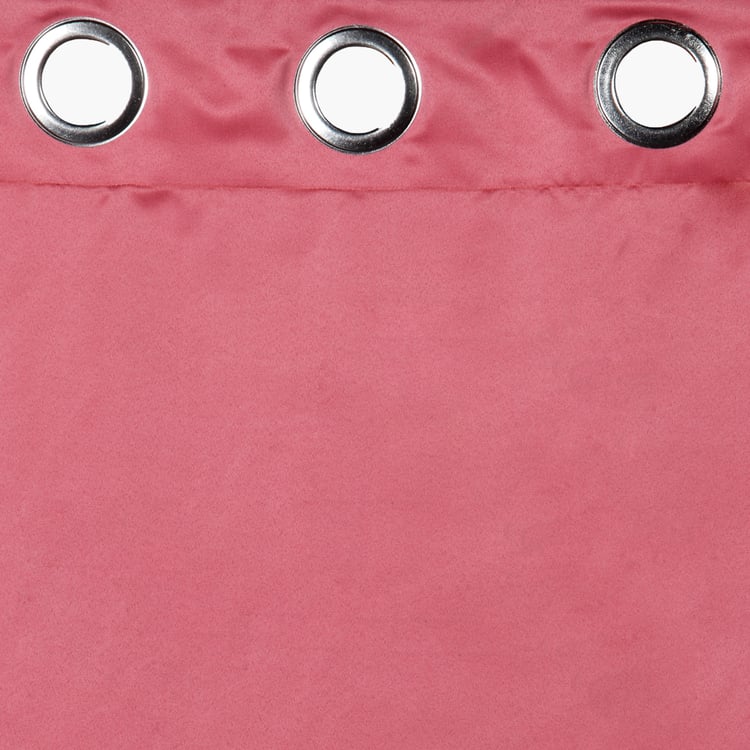 SWAYAM Micro Classic Set of 2 Room-Darkening Window Curtains