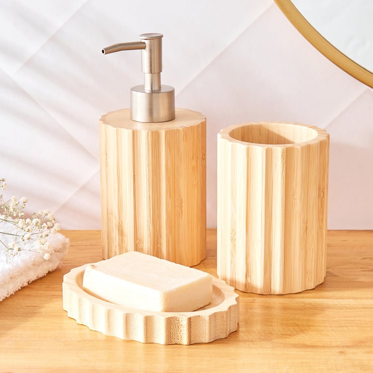 Senegal Ridge Bamboo Soap Dispenser - 200ml