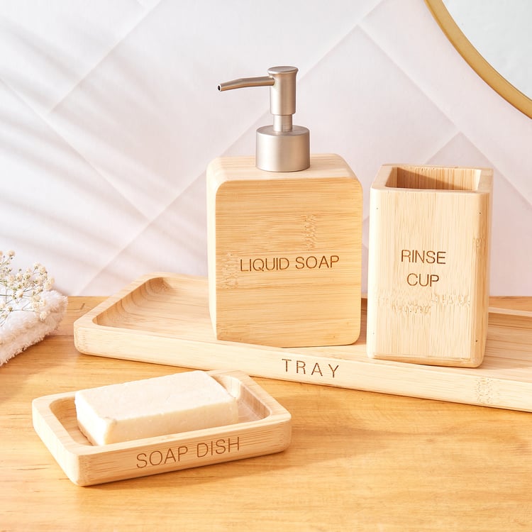 Senegal Bamboo Soap Dispenser - 200ml