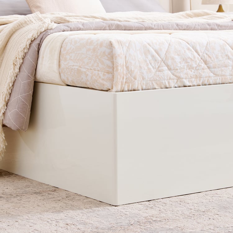 Senorita Elena King Bed with Hydarulic Storage - Cream