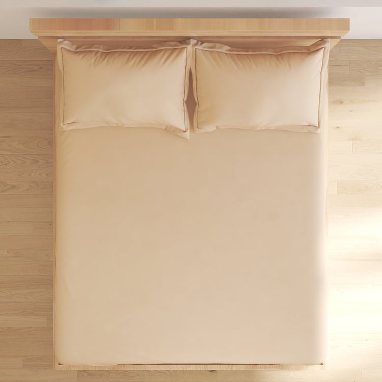 Modern Radiance Cotton 300TC 3Pcs Super King Bedsheet Set