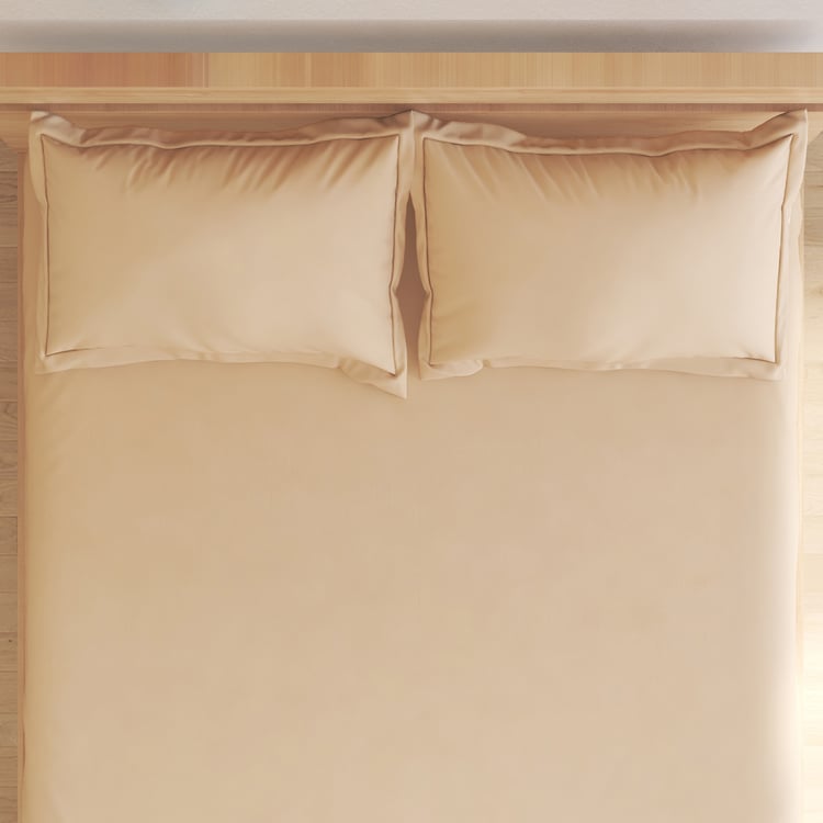 Modern Radiance Cotton 300TC 3Pcs Super King Bedsheet Set