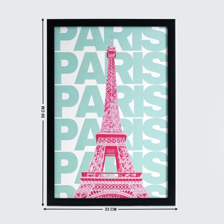 Spectrum Buzz Wooden Paris Picture Frame - 33x50cm