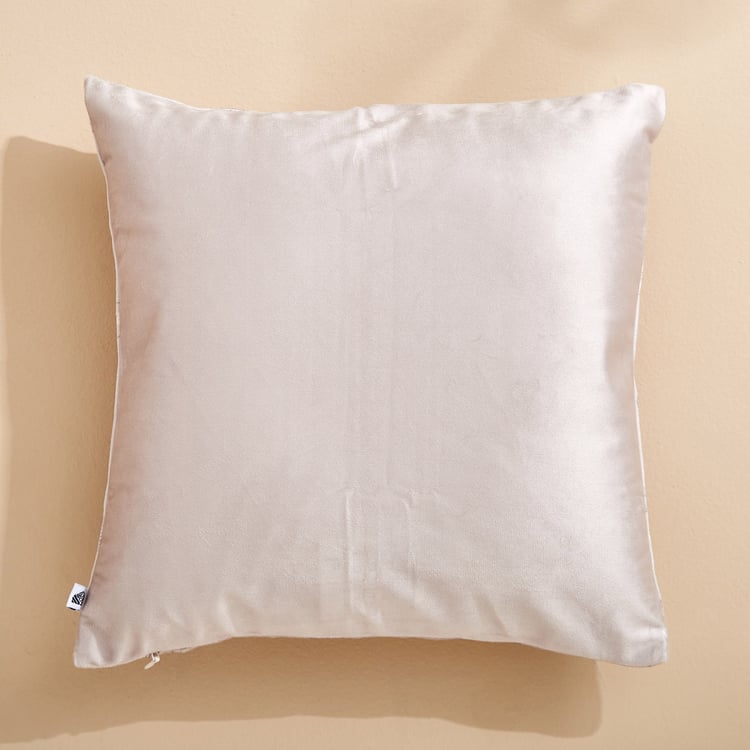 Extravagance Modern Majestic Floral Print Cushion Cover - 30x30cm