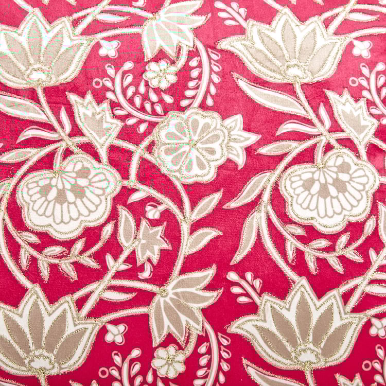 Extravagance Modern Majestic Floral Print Cushion Cover - 40x40cm