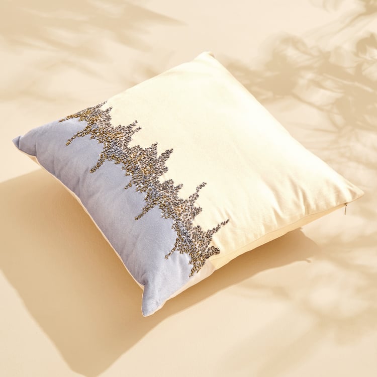 Eternity Viva Palma Embellished Filled Cushion - 40x40cm