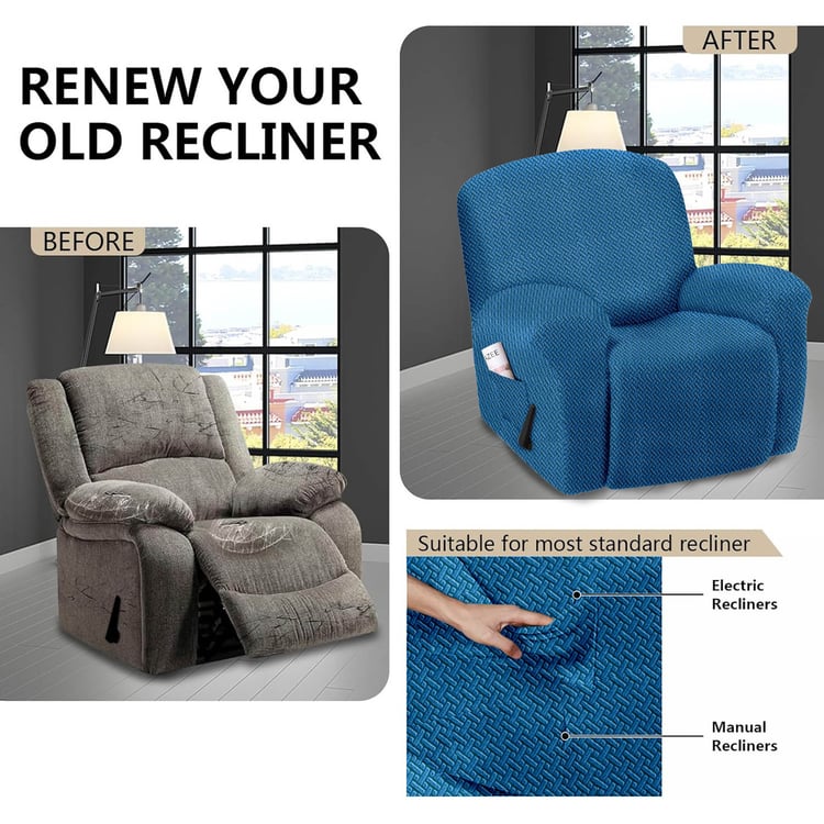 CORTINA Jacquard 1-Seater Recliner Cover