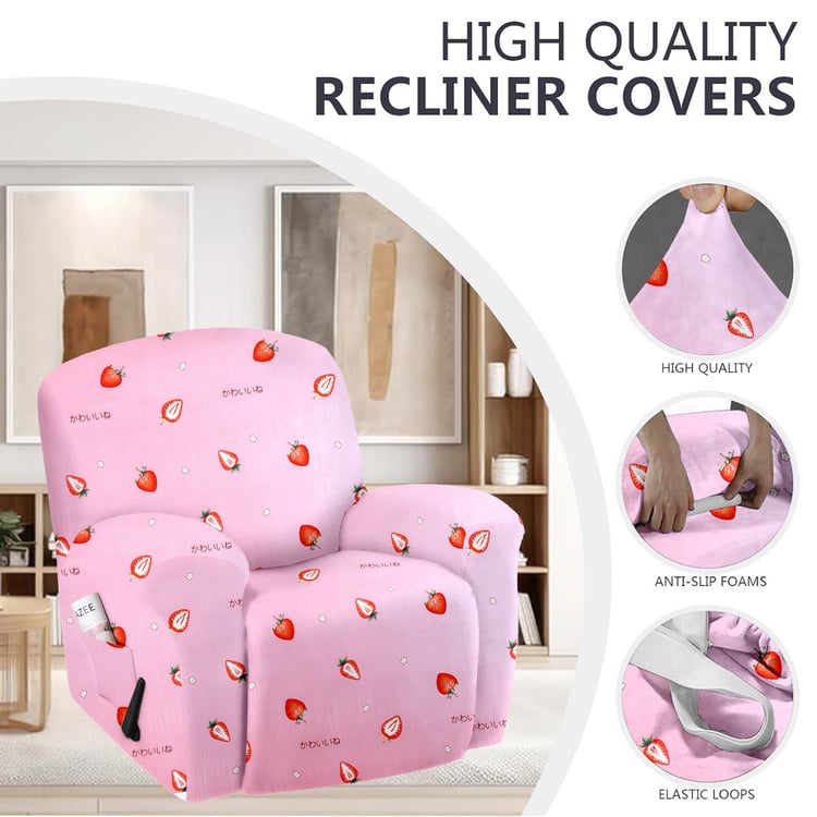 CORTINA 1-Seater Printed Recliner Cover